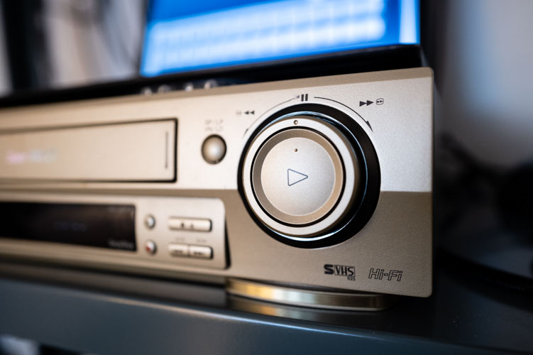 Magnetoscope VHS