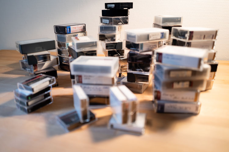 cassettes video