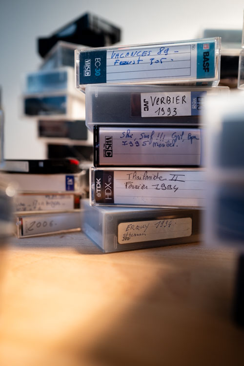 Cassettes vidéo