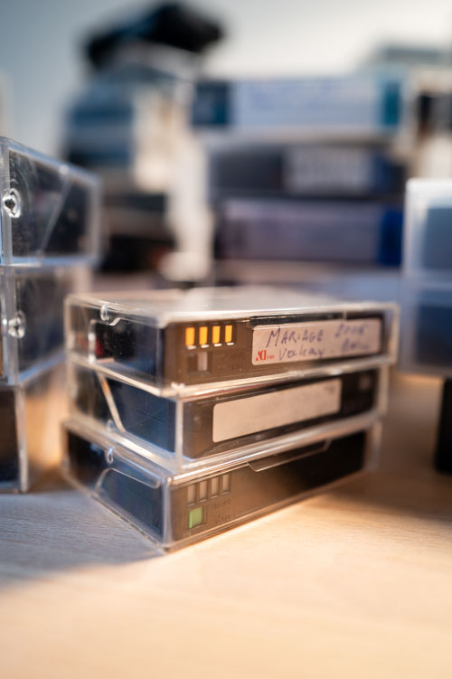 Cassettes vidéo
