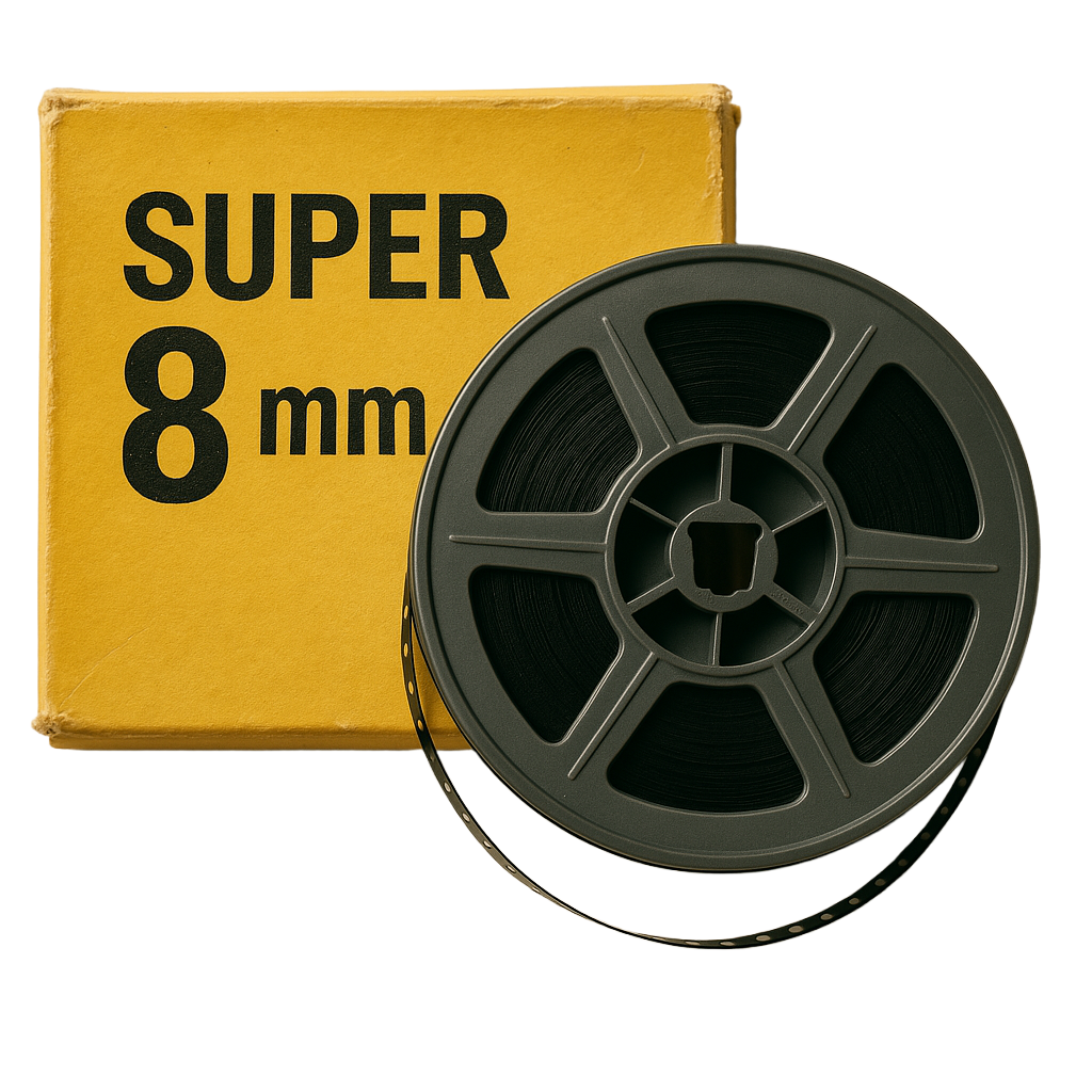 Boite et bobine super 8mm